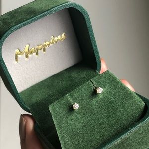 Diamond Mini Studs Earrings